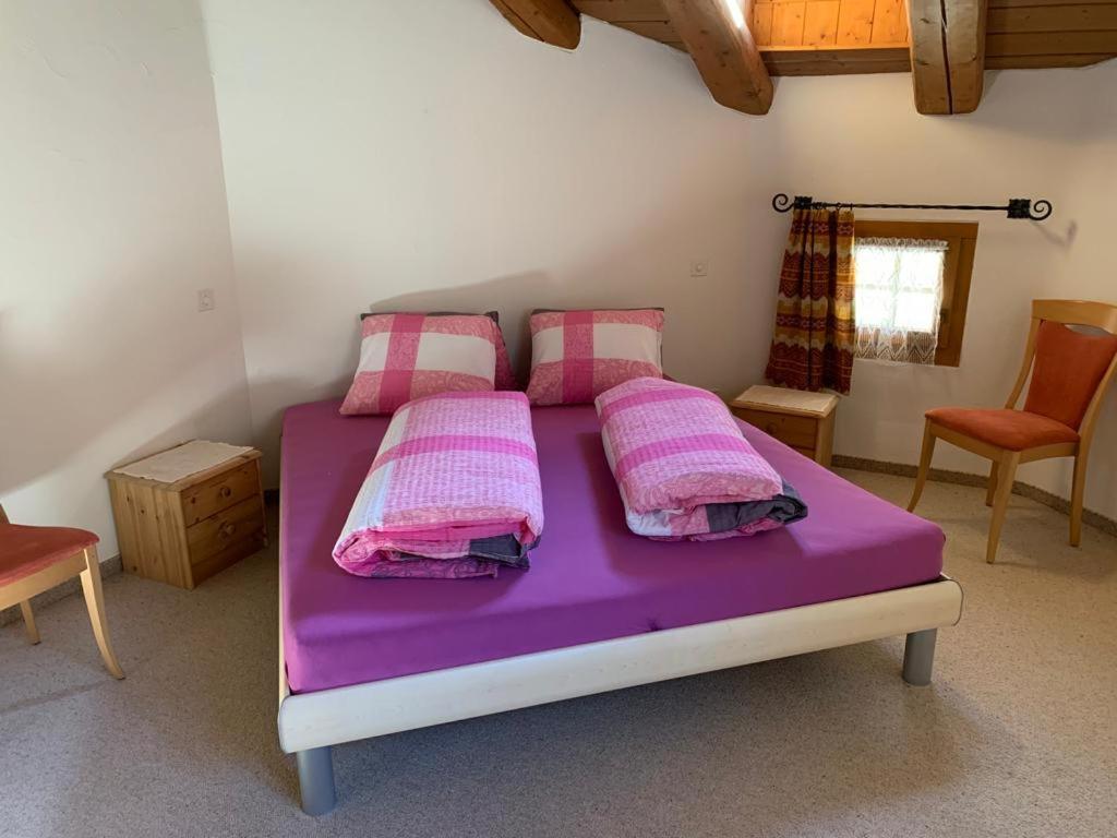 Ferienwohnung Jalet Tschierv Bagian luar foto