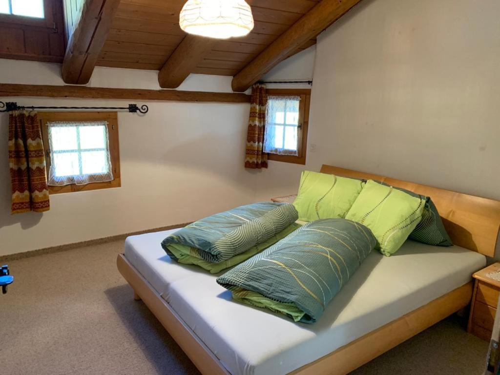 Ferienwohnung Jalet Tschierv Bagian luar foto
