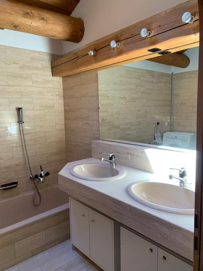 Ferienwohnung Jalet Tschierv Bagian luar foto
